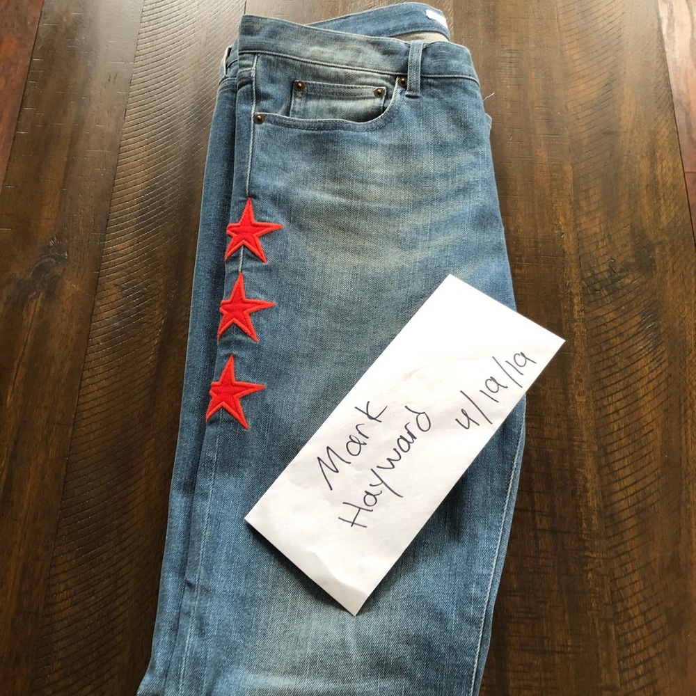Givenchy star jeans